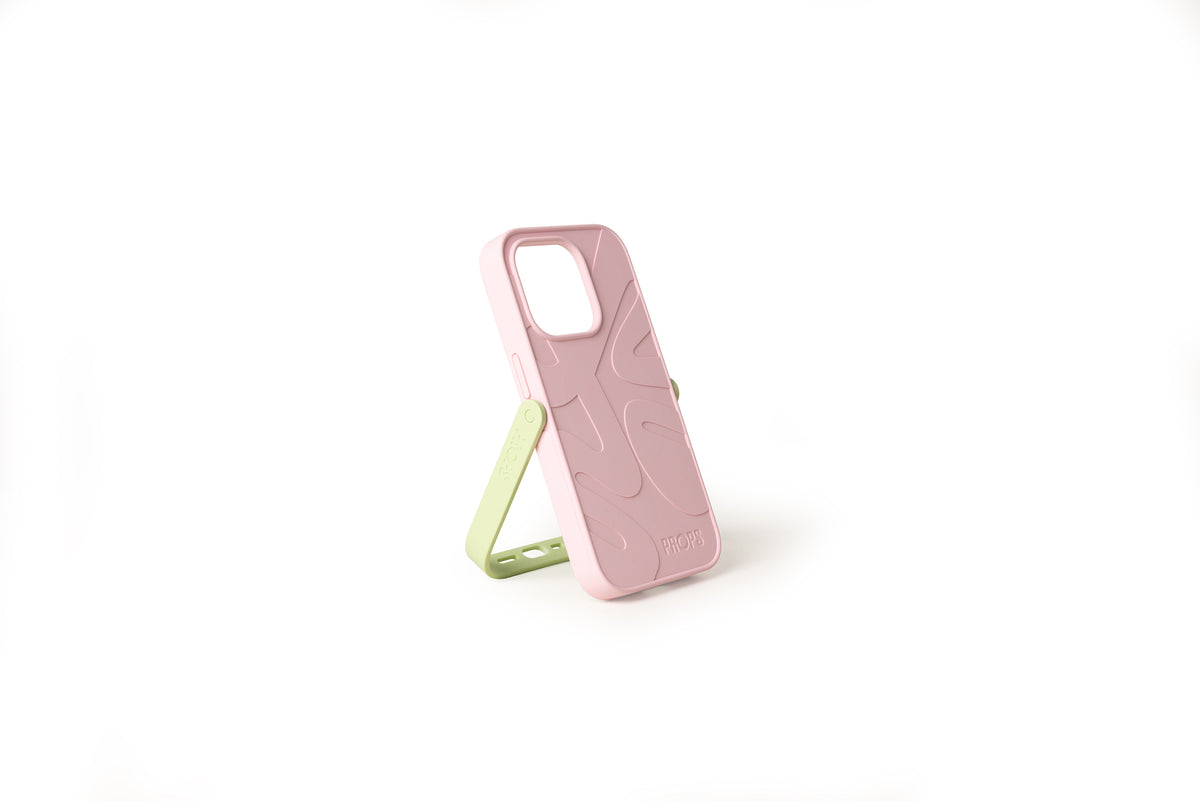 The Props iPhone 15 Case - Strawberry Matcha