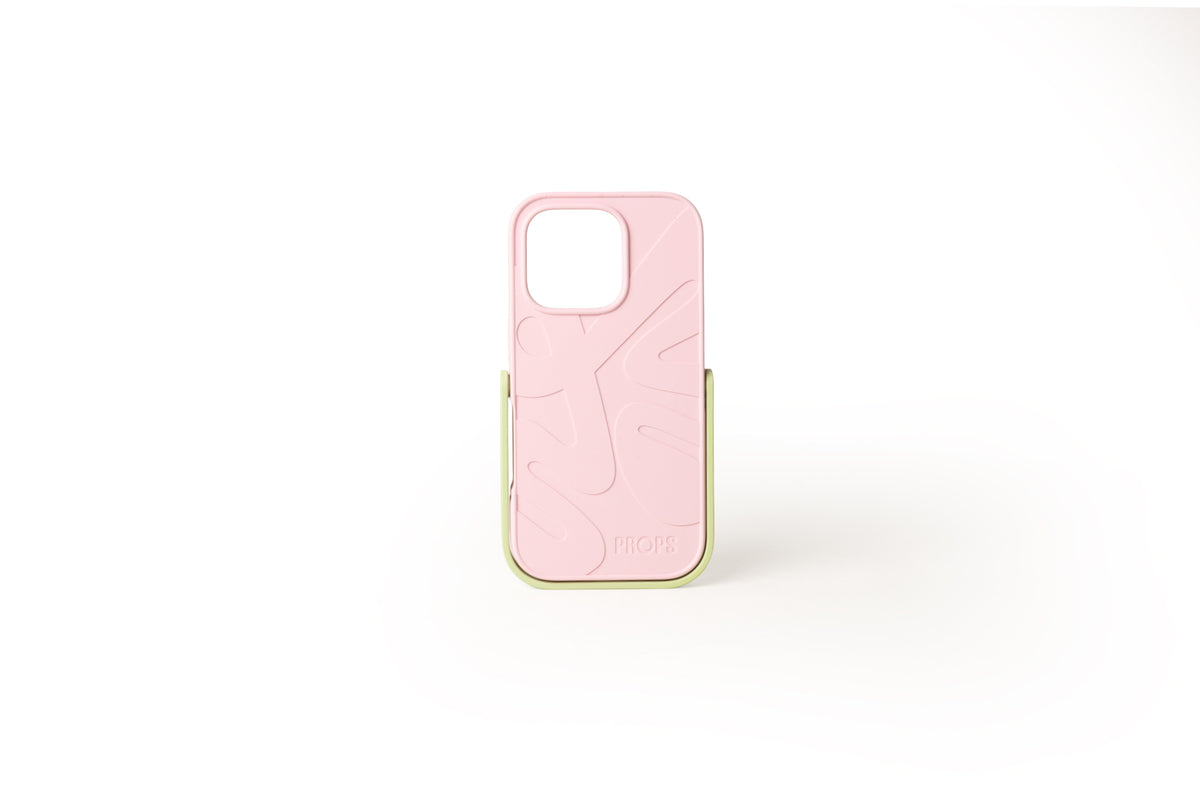 The Props iPhone 16 Pro Case - Strawberry Matcha