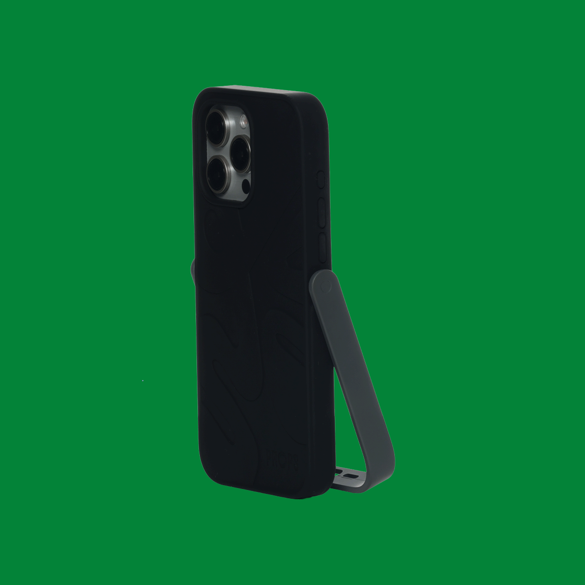 Props iphone case with adjustable stand
