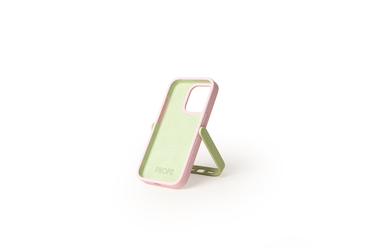 The Props iPhone 15 Pro Case - Strawberry Matcha