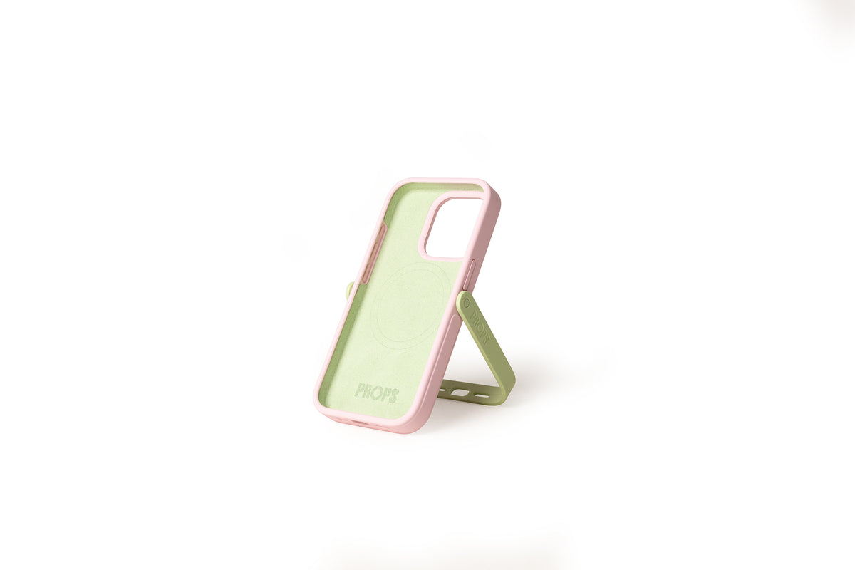 The Props iPhone 15 Case - Strawberry Matcha