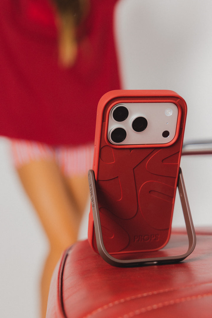 The Props iPhone 15 Pro Max Case - Cherry Berry - PRE ORDER